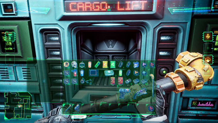 System Shock mod More Cargo Lift Slots v.0.1