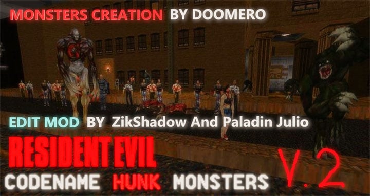 Doom II: Hell on Earth mod Code Name Hunk Monsters Invasion v.2