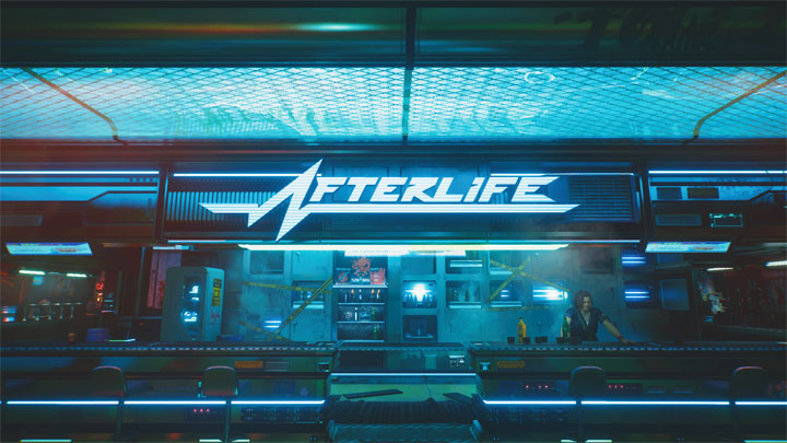 Cyberpunk 2077 mod The Afterlife - Re imagined v.1.e3