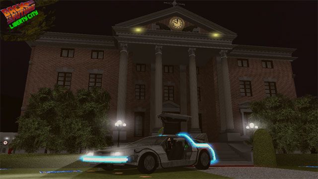 Grand Theft Auto III mod Back to the Future: Liberty City v.1.1B