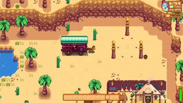 Stardew Valley mod Personal Traveling Cart v.0.3.2