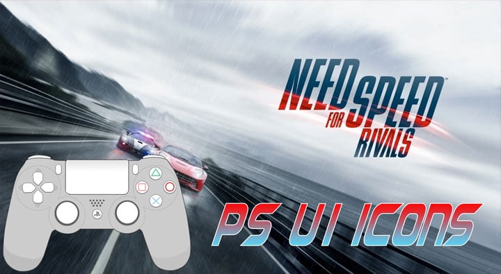 Need for Speed Rivals mod PS UI Icons v.1.0