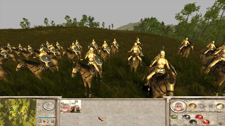 Rome: Total War - Barbarian Invasion mod Amazons: Total War - Refulgent v.8.4a