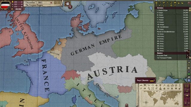 Victoria II: Heart of Darkness mod Blood and Iron v. beta