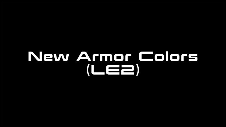 Mass Effect: Edycja legendarna mod New Armor Colors (LE2) v.1.0