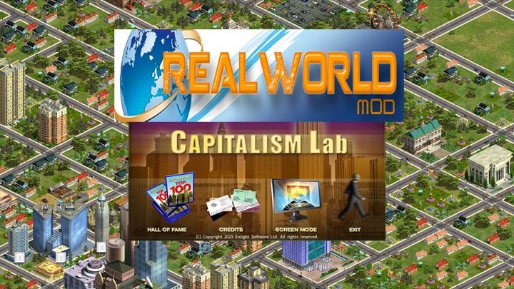 Capitalism II: Capitalism Lab mod RealWorld Mod v.9.21 beta