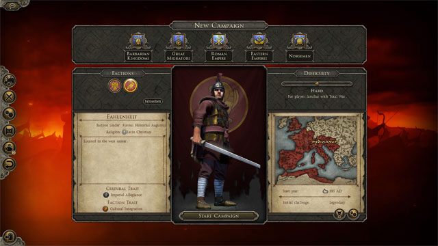 Total War: Attila mod Kingdoms of Unknown Age