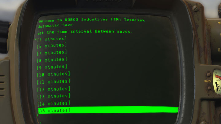 Fallout 4 mod Automatic Save v.1.04