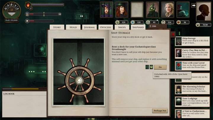 Sunless Sea mod Tales of the Grave-Garden v.1.01