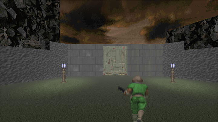 Doom II: Hell on Earth mod Trapped