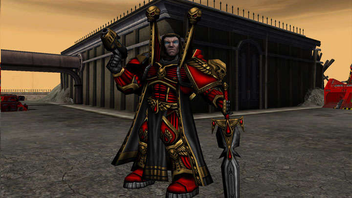 Warhammer 40,000: Dawn of War - Soulstorm mod Blood Angels v.1.98