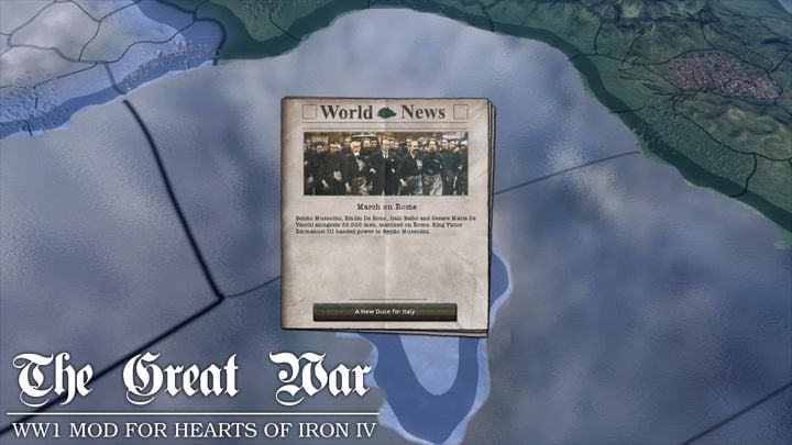 Hearts of Iron IV mod The Great War v.0.2.b1
