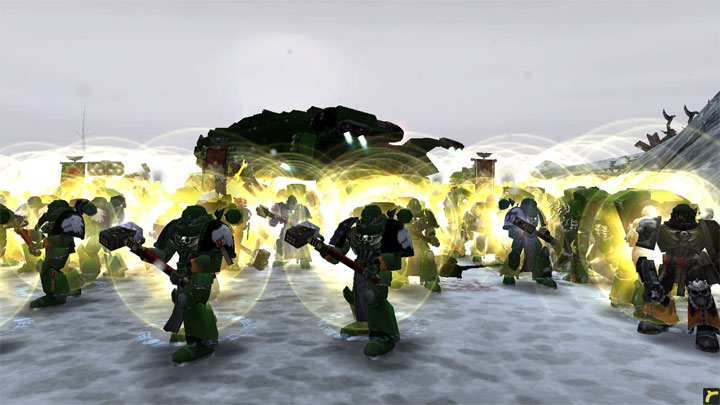 Warhammer 40,000: Dawn of War - Soulstorm mod Salamanders: Unto the Anvil of War! v.1.1