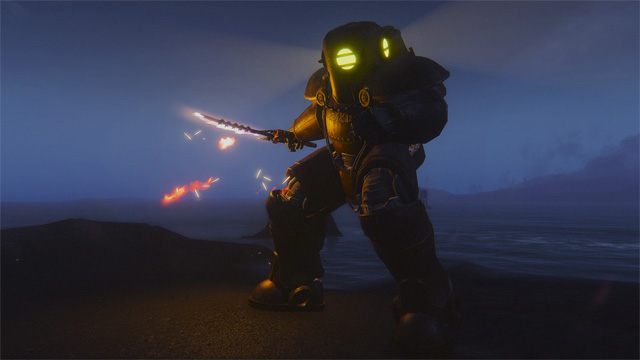 Fallout 4 mod Submersible Power Armor v.1.5