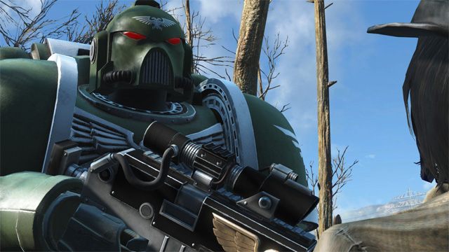 Fallout 4 mod The Space Marine v.1.2.3