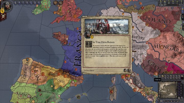Crusader Kings II: Mroczne Wieki mod Roman Invasion- a Hellenic horde mod v.0.7