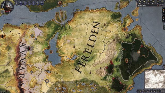 Crusader Kings II: Mroczne Wieki mod Thedas Kings v.0.1