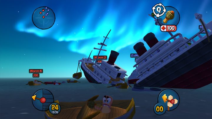 Worms 3D mod Multiplayer MapPack v.4.0