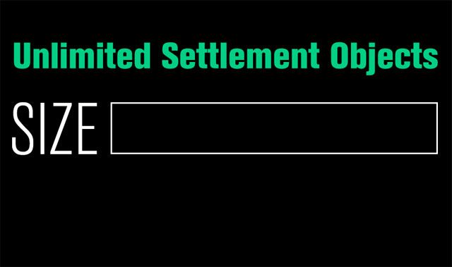 Fallout 4 mod Unlimited Settlement Objects v.2.0