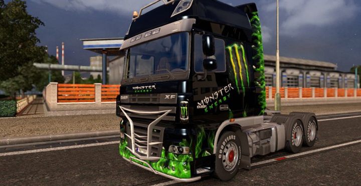 Euro Truck Simulator 2 mod Monster Skin Pack v.5032015