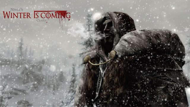 The Elder Scrolls V: Skyrim mod Winter Is Coming - Cloaks v.2.3