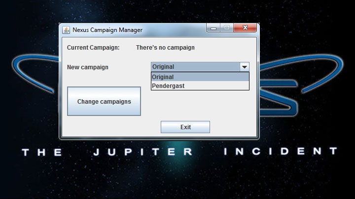 Nexus: The Jupiter Incident mod Unofficial Campaign Manager v.23012012
