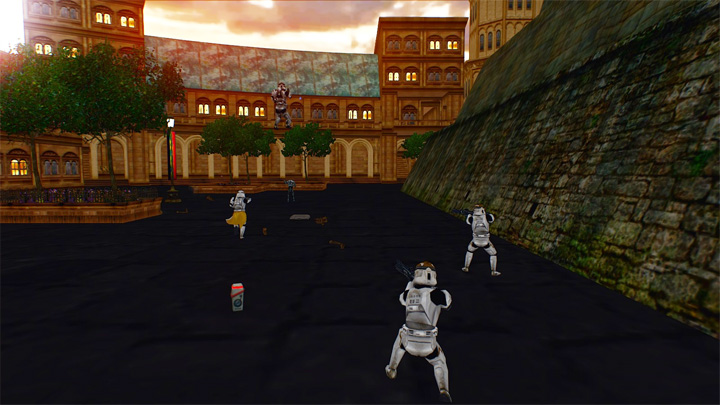 Star Wars: Battlefront II (2005) mod The Lost City