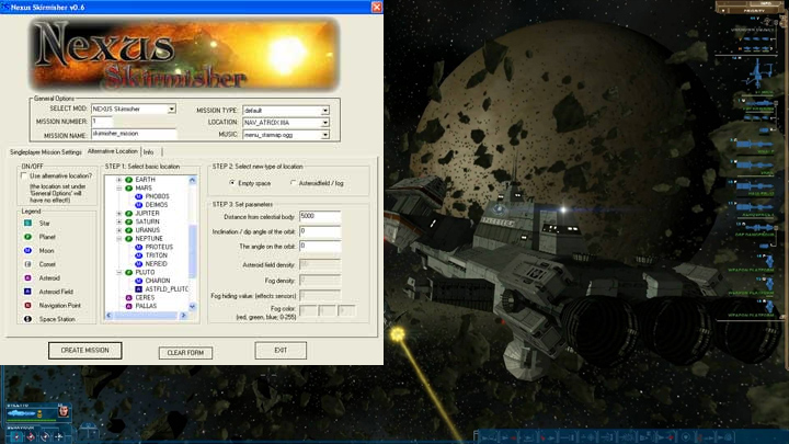 Nexus: The Jupiter Incident mod NEXUS Skirmisher  v.0.61p
