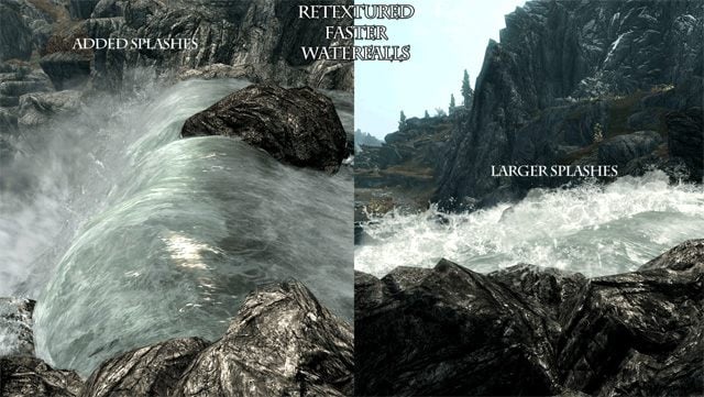 The Elder Scrolls V: Skyrim mod Realistic Water Two v.1.11