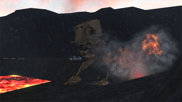 Star Wars: Battlefront II (2005) mod Sullust: Barracks v.1.4