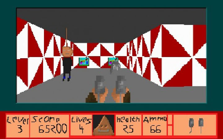 Wolfenstein 3D mod Broken Head v.16122019 (demo)