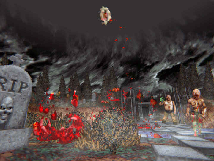 Doom II: Hell on Earth mod Bloom (Doom/Blood crossover) v.1.666 demo