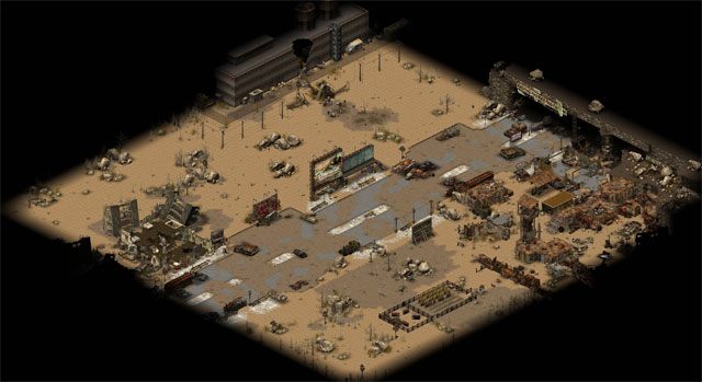 Fallout Tactics: Brotherhood of Steel mod The Wastes