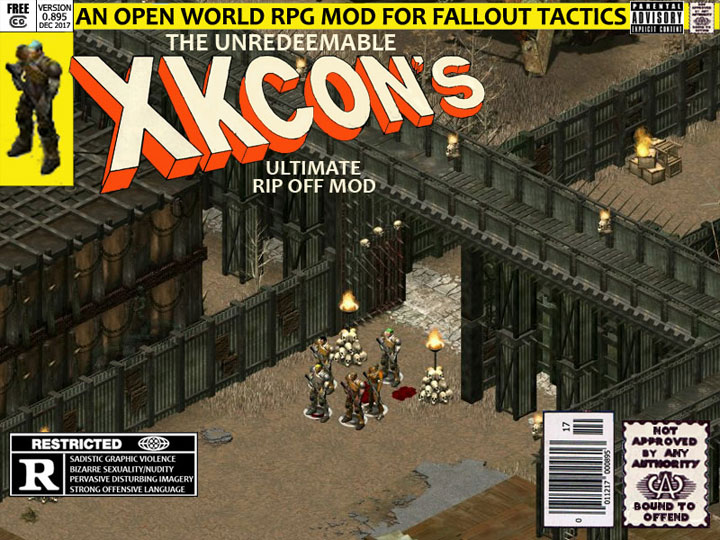Fallout Tactics: Brotherhood of Steel mod Xkcon's ultimate rip off mod  v.0.8.9.5