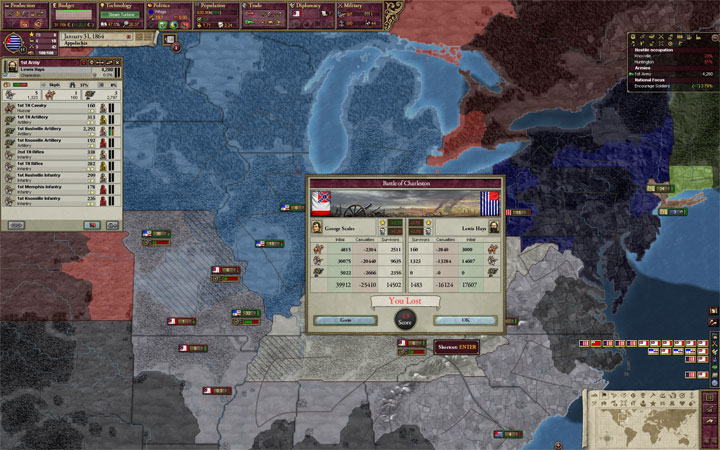 Victoria II: Heart of Darkness mod End of Union v.0.3