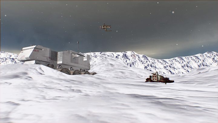 Star Wars: Battlefront II (2005) mod Frozen Tundra