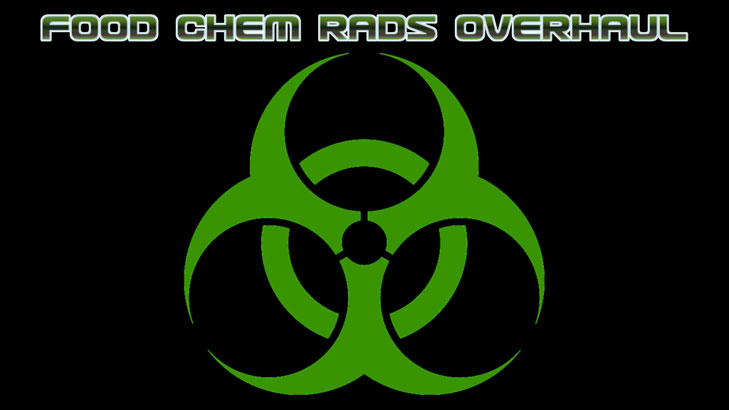 Fallout 4 mod FCRO - Food Chem Rads Overhaul v.1.0.0