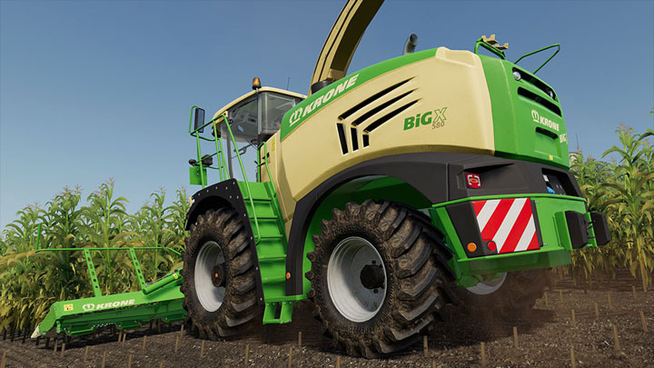 Farming Simulator 19 mod Krone BigX 580  (new vehicle) v.1.0.0.1