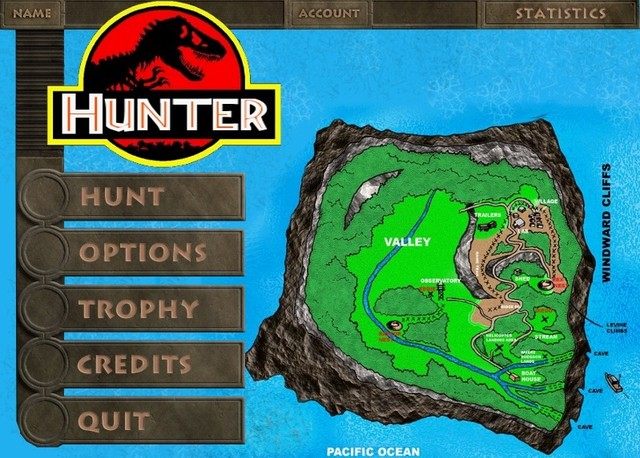 Carnivores 2 mod Jurassic Park Hunter v.1.0a