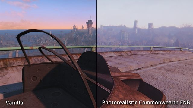 Fallout 4 mod Photorealistic Commonwealth ENB (Default) v.0.5beta