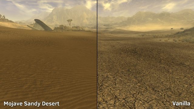 Fallout: New Vegas mod Mojave Sandy Desert v.2.0