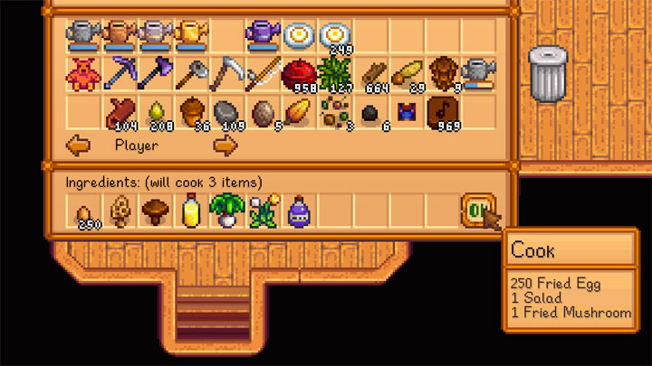 Stardew Valley mod Advanced Cooking v.0.1.3