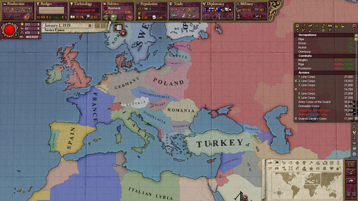 Victoria II: Heart of Darkness mod Workers of the world, unite! v.0.15