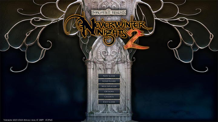 Neverwinter Nights 2 mod Tchos' HD Widescreen UI Menu and Loading Screen v.1.0