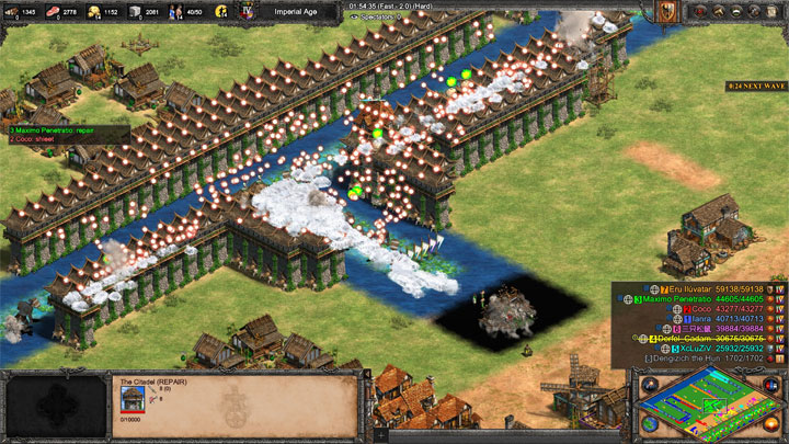 Age of Empires II: Definitive Edition mod Tower Defense Citadel v.1.8.1