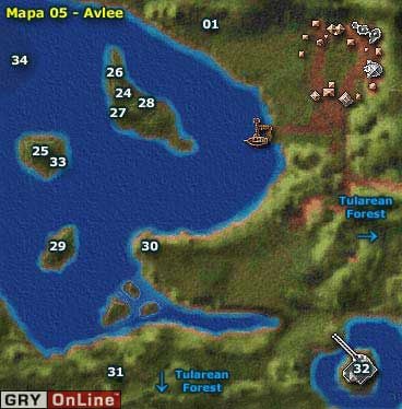 1 - Map: Avlee | Might & Magic VII For Blood and Honor - Might & Magic VII: For Blood and Honor - poradnik do gry