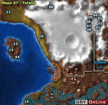 1 - Map: Tatalia | Might & Magic VII For Blood and Honor - Might & Magic VII: For Blood and Honor - poradnik do gry