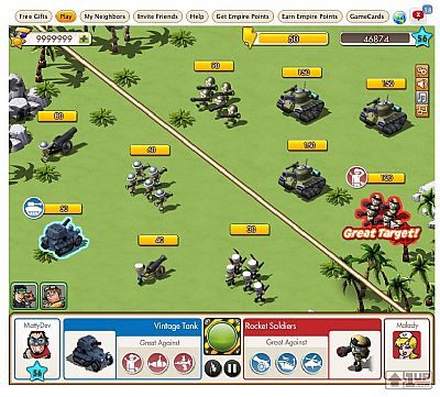 Empires & Allies - nowa gra strategiczna dla użytkowników Facebooka - ilustracja #2