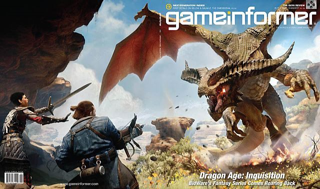 Okładka wrześniowego Game Informera - Dragon Age: Inquisition na łamach Game Informera. Masa nowinek na temat rozgrywki - wiadomość - 2013-08-07
