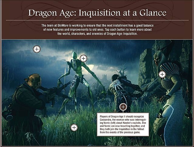 Towarzysze gracza nie będą bezdusznymi marionetkami (źródło: Game Informer) - Dragon Age: Inquisition na łamach Game Informera. Masa nowinek na temat rozgrywki - wiadomość - 2013-08-07